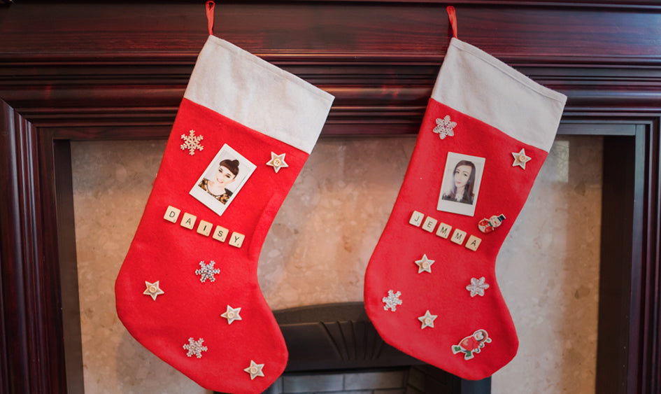 Haz tus propias botas navideñas con Instax