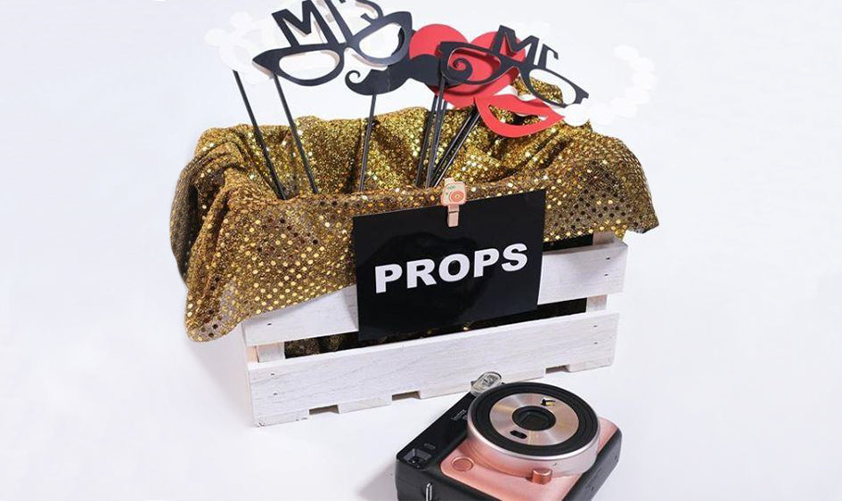 Un libro de invitados al estilo Instax para tu boda