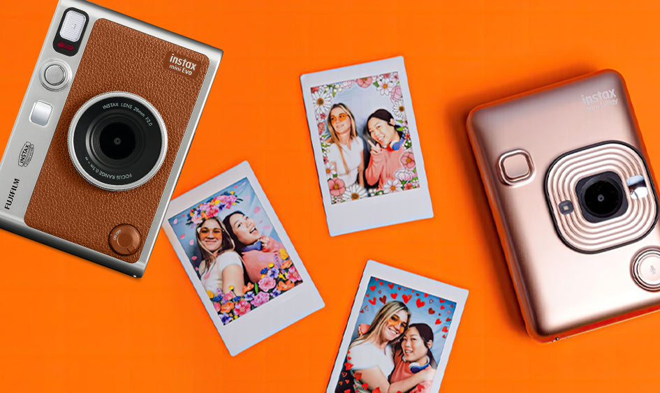 Descubre lo más cool de tener una instax híbrida: instax mini EVO e instax mini LiPlay 😍