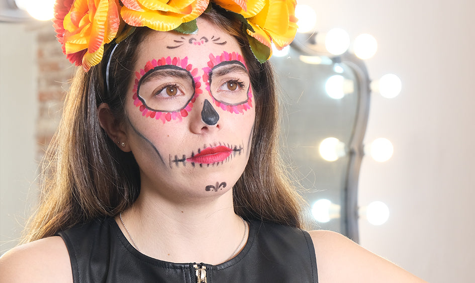Logra una sesión de fotos al estilo instax del día de muertos