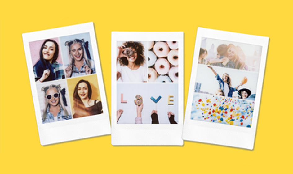 3 funciones divertidas de instax para hacer que tus impresiones destaquen