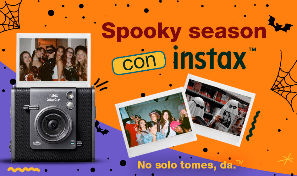 Clic con instax en spooky season
