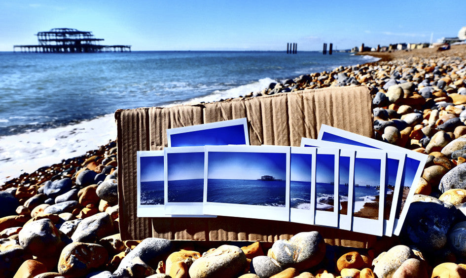 Paisajes creativos con fotos instantáneas