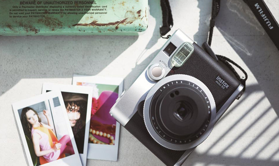Fotógrafos profesionales usando Instax