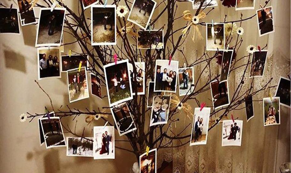 Árboles de recuerdos con Instax