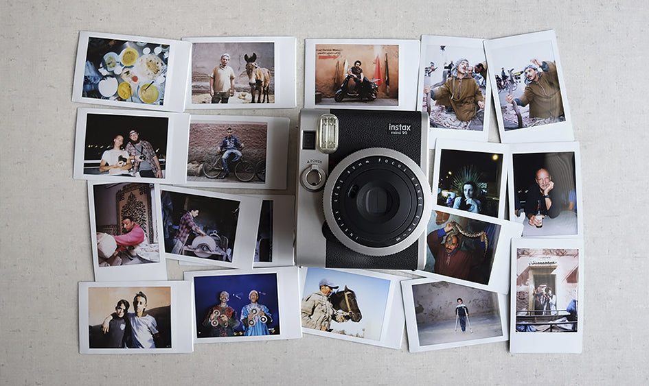 Un mosaico espectacular hecho con tus Instax