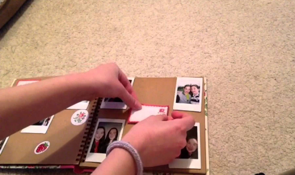 Un romántico scrapbook