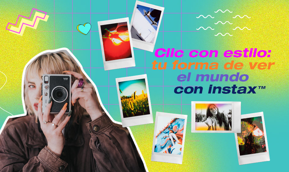 Expresa tu forma de ver el mundo con instax