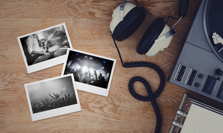 Tus bandas favoritas en película wide monochrome