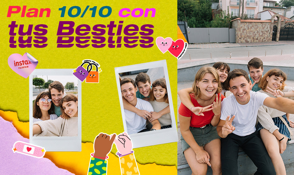 Ideas cool para celebrar este Día Internacional de la Amistad con tus besties y capturar recuerdos instax