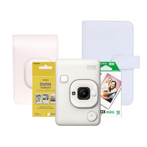 Pack Cámara instax Mini Liplay + Accesorios
