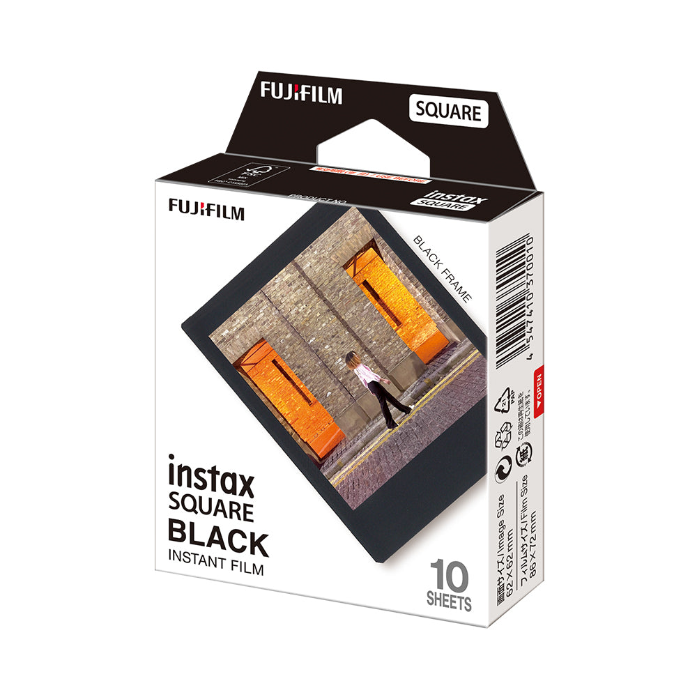 Película instax SQUARE Black