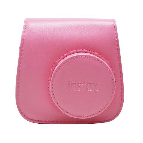 Funda Instax piel Mini flamingo