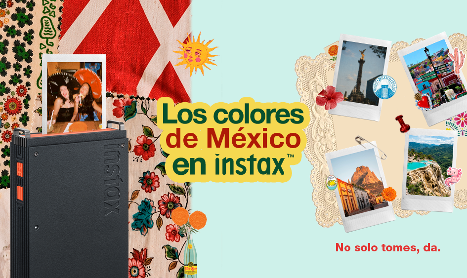 Los colores de México en instax 🇲🇽📸