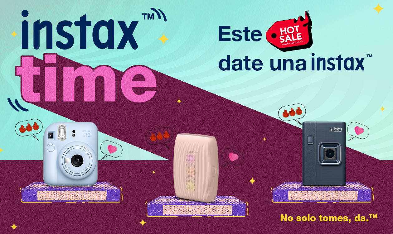 instax time: este Hot Sale, date una instax
