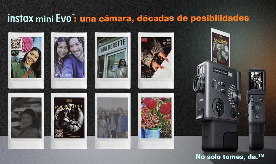 instax mini Evo Cinema: cámara instantánea híbrida 3 en 1