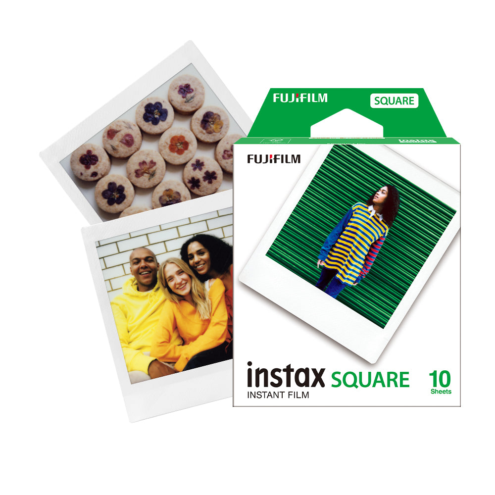 Película instax SQUARE 10 fotos