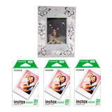 6 Pack Película Instax Mini + Marco