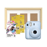 Paquete Instax Cámara Mini 12 + Marco de Madera + Accesorios