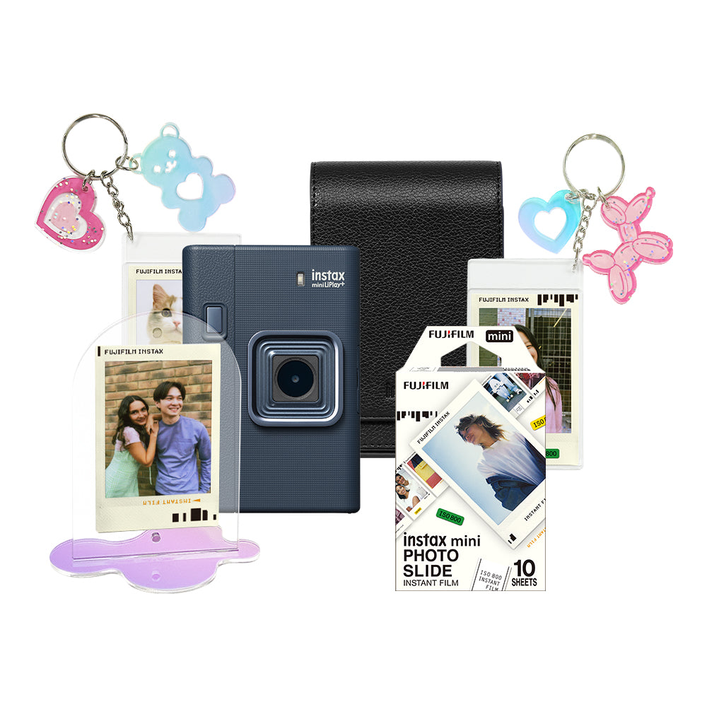 Kit Cámara instax mini LiPlay+ con Funda + Película + Accesorios