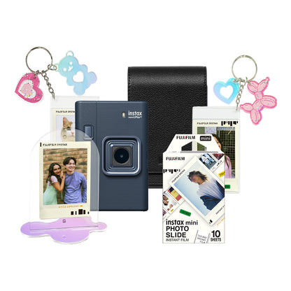 Kit Cámara instax mini LiPlay+ con Funda + Película + Accesorios