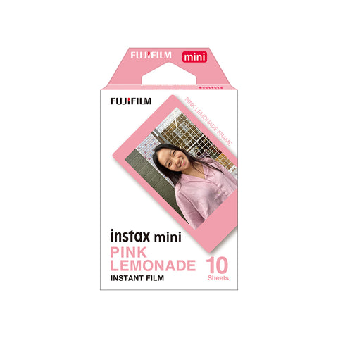 Paquete Instax Impresora Mini Link Rosa con Accesorios y Llavero Perrito