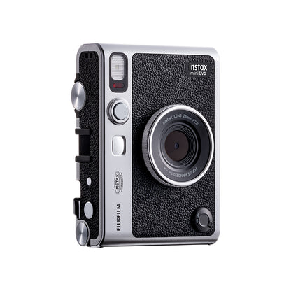 Kit Cámara instax mini Evo + Marco 3 en 1 + Película + Accesorios
