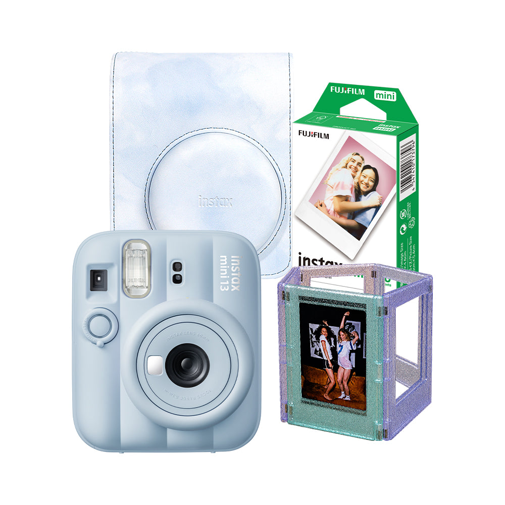 Kit Cámara instax mini 13 + Marco Magnético + Película + Accesorios