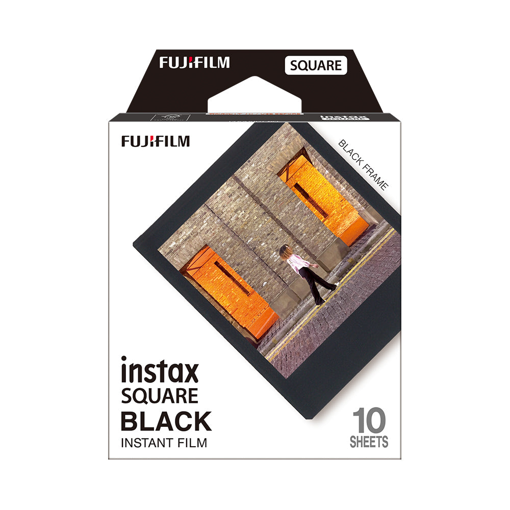 Película instax SQUARE Black