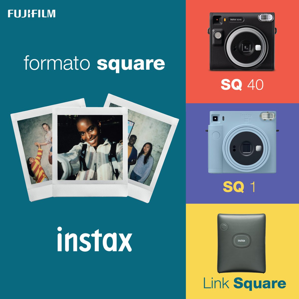 Cámara instax SQUARE SQ1
