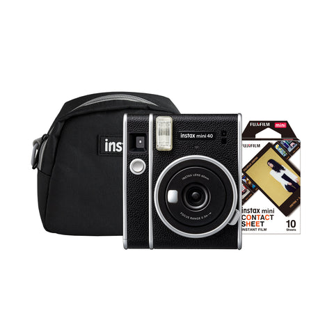 Instax Mini 40 + 10 Fotos + Estuche