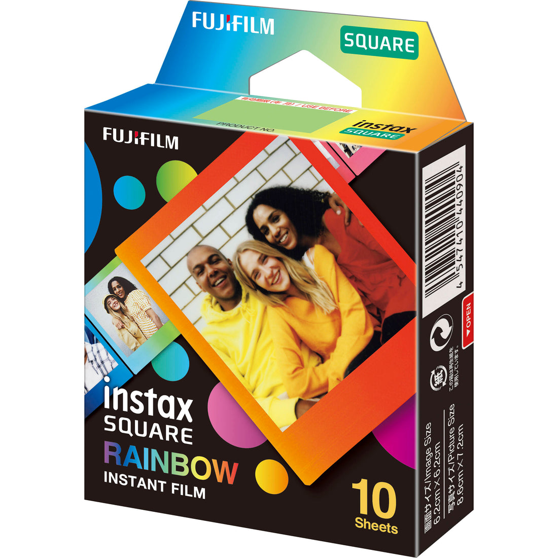 Película instax SQUARE Rainbow