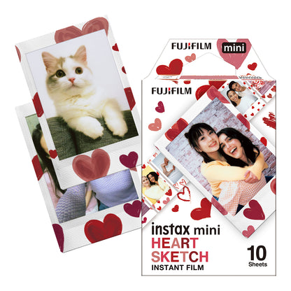 Película instax mini Heart Sketch